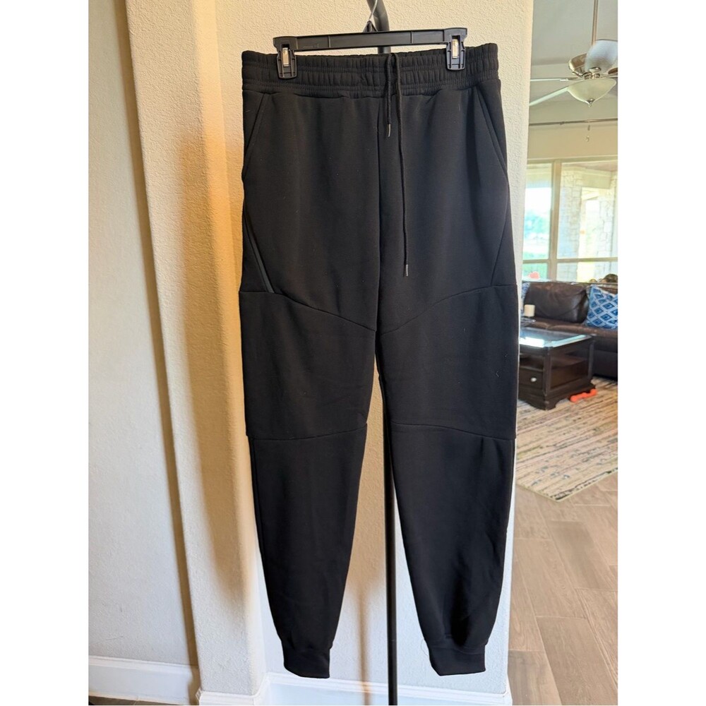 Cougar Sports Black Men's Jogger Sweatpants with Drawstring XXL